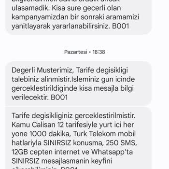 Türk Telekom Rızam Dışında Tarife Değişikliği Yapıyor