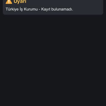 İşsizlik Maaşı Türkiye İş Kurumu Kayıt Bulunamadı Ne Demek