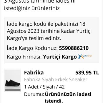 Morhipo Ücret İadesi