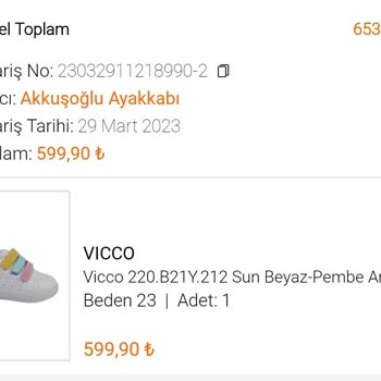 FLO Ayakkabı Vicco Marka Ayakkabının Kısa Sürede Aşınması