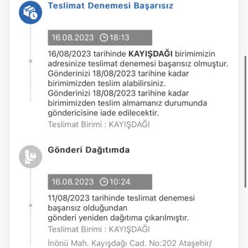 MNG Kargo Teslimat Yapılmaması Ve Bilgi Verilmemesi İle Yalan Beyan Da Bulunma