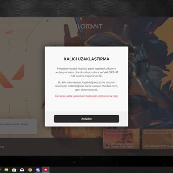 Valorant Haksız Yere 3. Parti Yazılım Banı Ve Mağdurluk