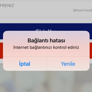 Sodexo Uygulama Giriş Yapılamıyor İnternet Bağlantısı Hatası