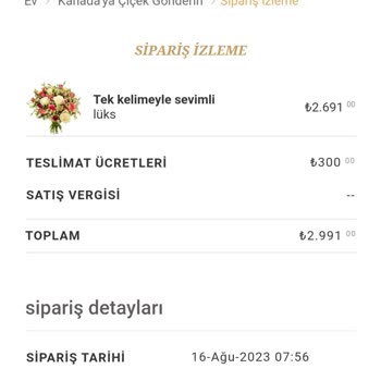 Jolly Florist Çiçek Siparişim Gönderilmedi