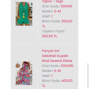 Elbisegidiyor.com Ürünlerdeki Hatalı Gönderim Ve Müşteri Memnuniyetsizliği