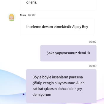 Mislibet Asla Ödeme Yapmıyor