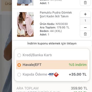Nare Giyimden Sipariş Verdim, Sorunlu Ürün Geldi