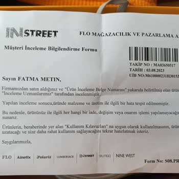 In Street Puma Ayakkabı Sorunu Sonucu