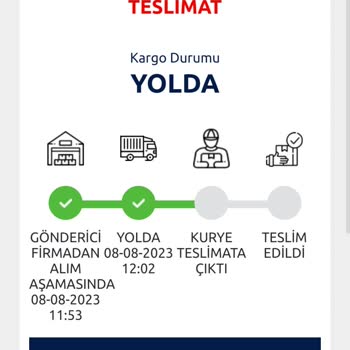Ceva Logistics Ankastre Set Aldım Fakat Kargocu Getirmedi
