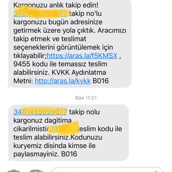 Aras Kargo Şirketinin İhmali