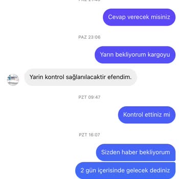 PeP Evde Paketleme Şirketiyle İlgili Şikayetim