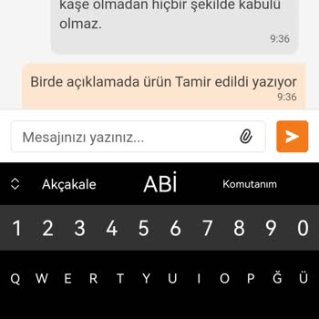 Trendyol Kusurlu Ürünü Almıyor