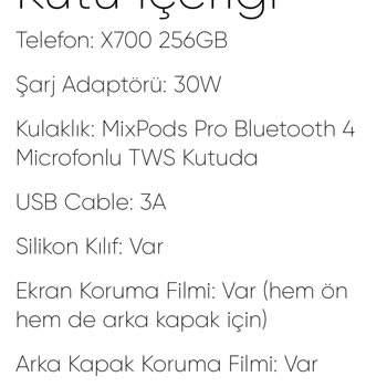 Omix X700 Kutudan Bluetooth Kulaklık Çıkmadı