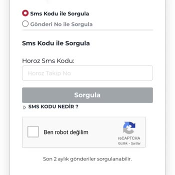 Horoz Lojistik Kargom Hakkında Detaylı Bilgi Alamıyorum