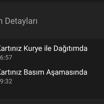 AGT Kurye Tarafından Kredi Kartımın 16 Gündür Teslim Edilmemesi