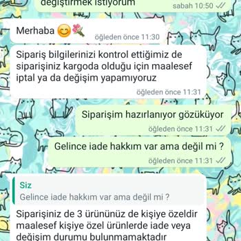 Deercase İptal İsteğim Geri Çevrildi