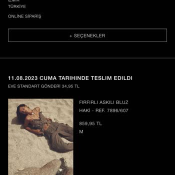 Zara Dan Eksik Teslim Ürün Aldım Ürünüm Kayıp