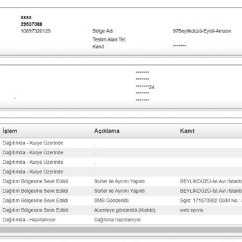 AGT Kurye (aynigunteslim.com) AGT 1 Haftadır Adrese Bile Uğranmamış Kitapyurdu Kargosu