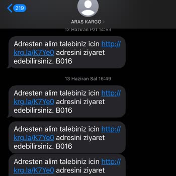 Aras Kargo Adresten Kurye Talebi Sonucu Mağduriyet