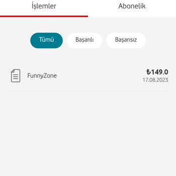 Vodafone'nun İzinsiz Ödeme Çekmesi