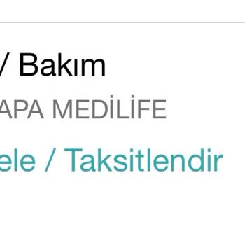 Çapa Medilife Hastanesinin Terbiyesizliği