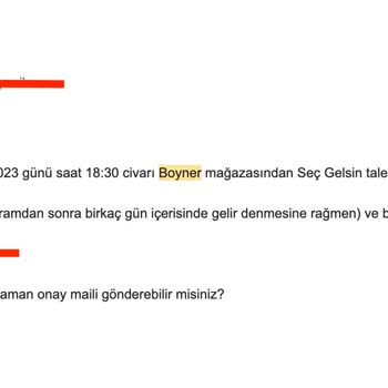 Boyner Mağazasından Şort Siparişi Hakkında