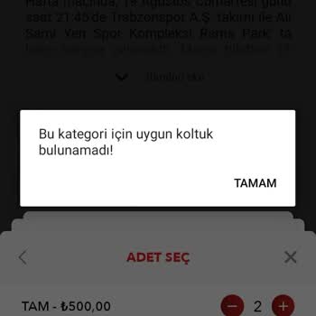 Passolig Bilet Kalmaması Sorunu