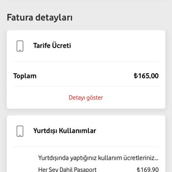 Vodafone Haksız Ekstra Fatura