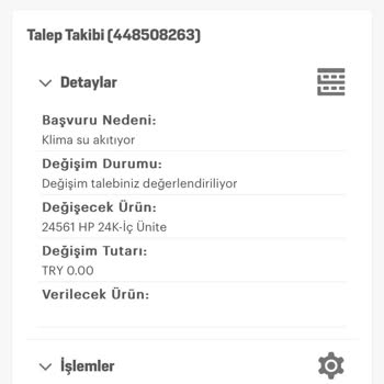 Arçelik Klima Kusurlu Ürün