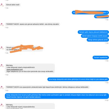 Modaselvim Yanlış Adrese Gönderdi. Başka Birine Teslim Edilmiş Ürün