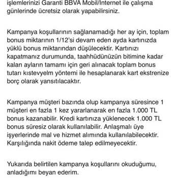 Garanti BBVA Kampanyada Sözlerinde Durmamaları