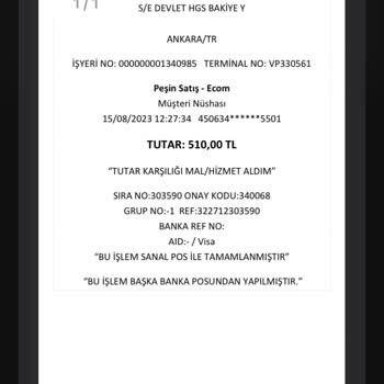 HGS Bakiye Yüklemesi Yapıldı Kredi Kartından Ancak Hesaba Geçmedi