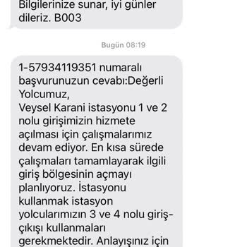 İBB - İstanbul Büyükşehir Belediyesi M7 Metro Girişi