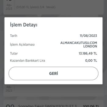 Ziraat Bankası Yurt Dışı Alışverişinde Kur Farkı Alınması