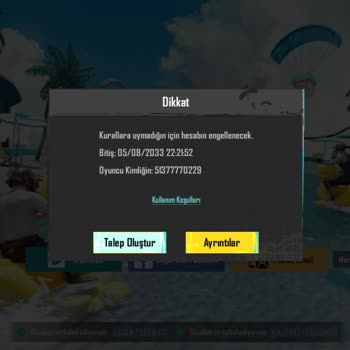 PUBG (Pubgmobile.com) Haksız Yere Ban Yedim