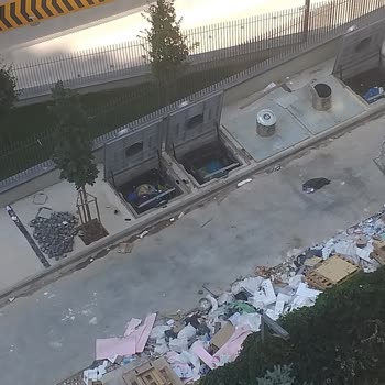 Maltepe Belediyesi OYAK Dragos Cevizli Çöp Konteyner Kapakları