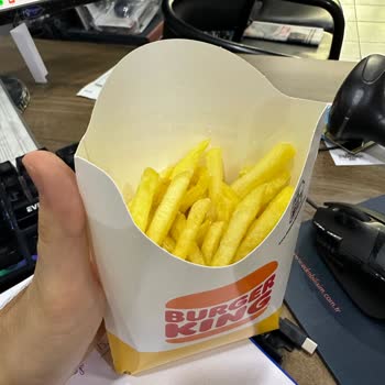 Burger King Patates Azlığı Çözüm
