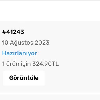 Senin Gökyüzün Ürün 1 Hafta Geçti Gönderilmiyor