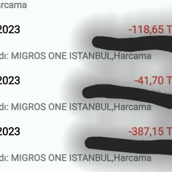 Migros Fazla Ödeme Alınması