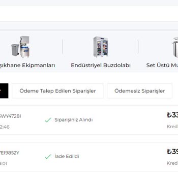 Mutfakyeri.com Teslim Edilmeyen Ürünler