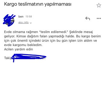 Kuryenet Ürünü Teslim Etmiyor. Kendilerine Mail Attım Telefon Da Açtım