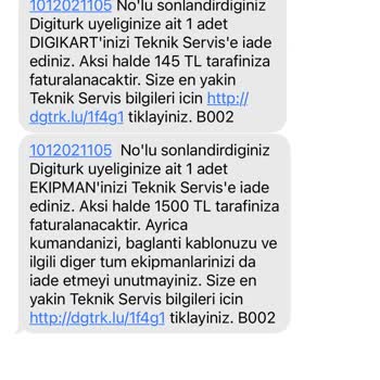 Digiturk Ekipman Teslimatının Yapılması