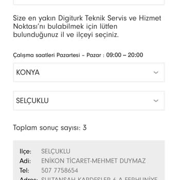 Digiturk Ekipman Teslimatının Yapılması