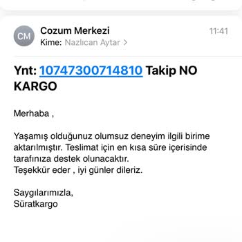 Sürat Kargo 9 Gündür Kargom Neden Transfer Sürecinde