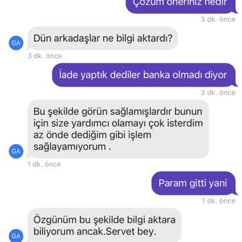 Getir İade İşlemimi Yapmıyor