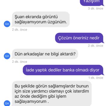Getir İade İşlemimi Yapmıyor
