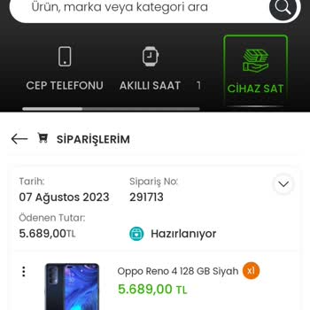 Oppo Reno 4 Easy Cep
