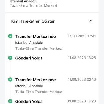 Trendyol Express Kargomun Yanlış Yönlendirmeler Nedeniyle Gecikmesi