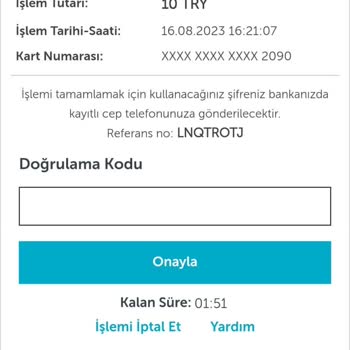Nays Nüfus Randevusu Alırken Hesabımdan Yanlışlıkla 5000 Tl Çekildi