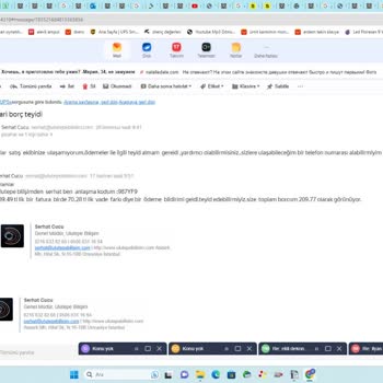 UPS Türkiye Fatura İle İlgili Yetkili Birine Ulaşılamıyor